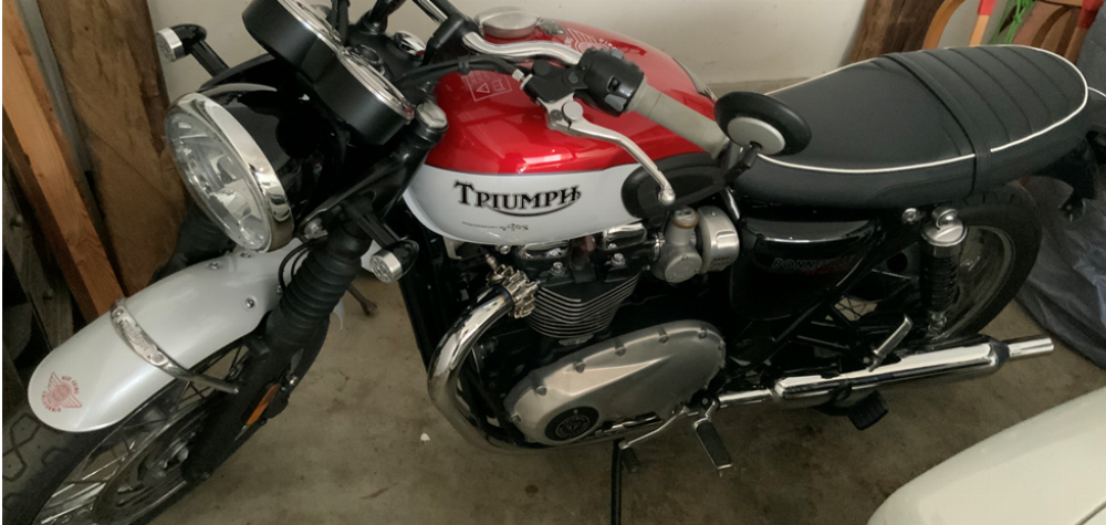 Motorrad verkaufen Triumph Bonneville t120 bud ekins Ankauf